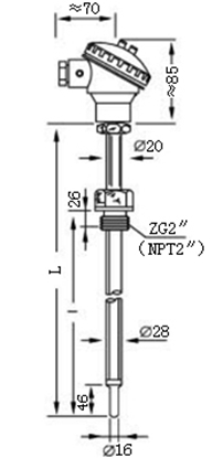 煙道、風(fēng)道熱電偶