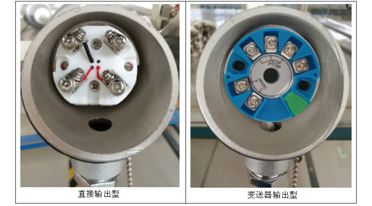 普通型熱電阻（固定螺紋式）信號類型